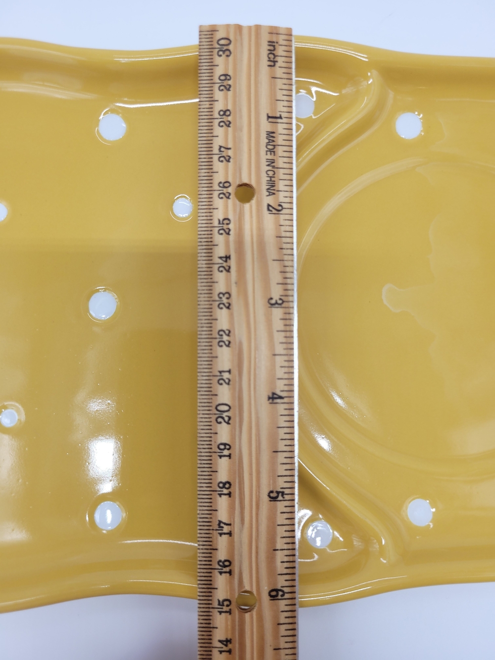 Temp-tations By Tara Snack Plate Set Of 2 Yellow Polka Dot Design Classic - Picture 12 of 16